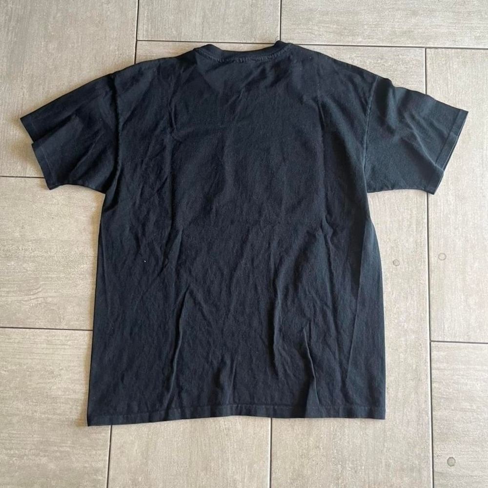 Vintage Anvil Hawaii Graphic T Shirt Black Neon Animal Print 22x29 - Picture 7 of 8